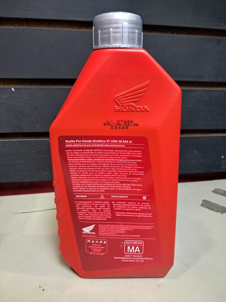 ACEITE PROHONDA FULL SINTETICO 4T 10W30