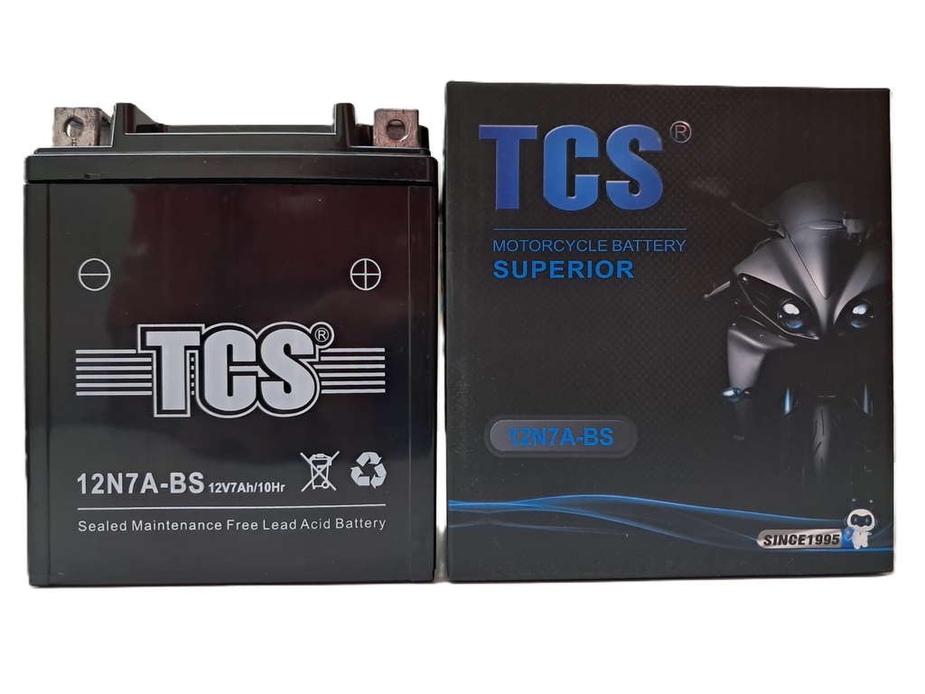 BATERIA 12N7A-BS TCS 113*69*132