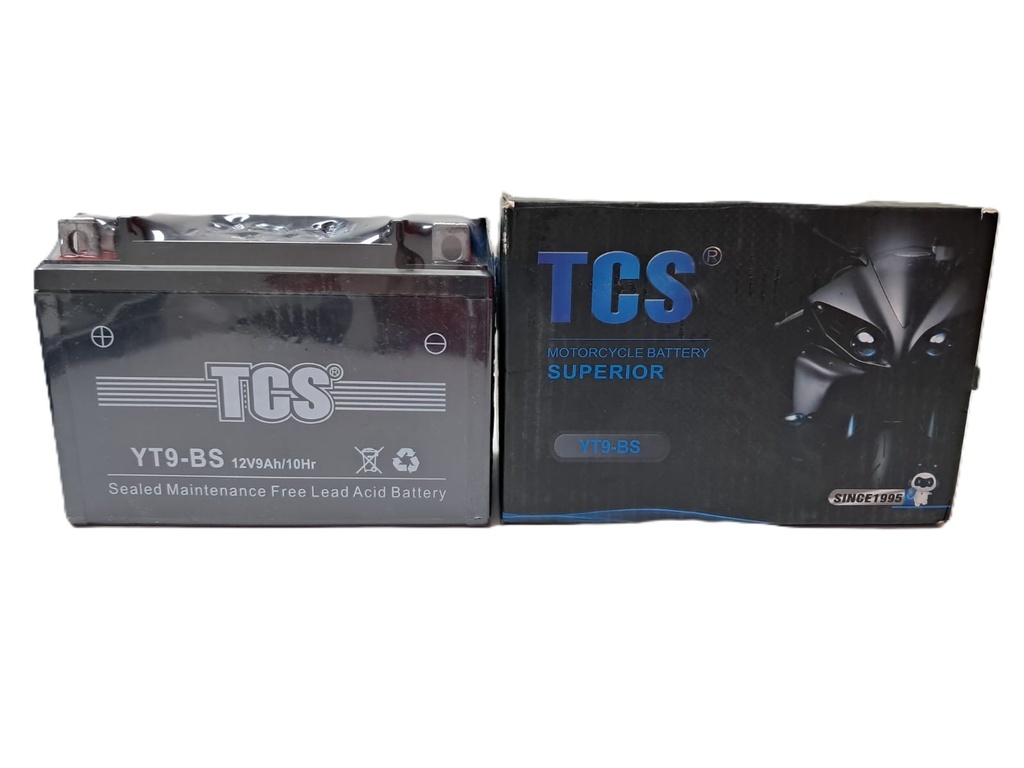 BATERIA YTX9-BS TCS 150*86*107