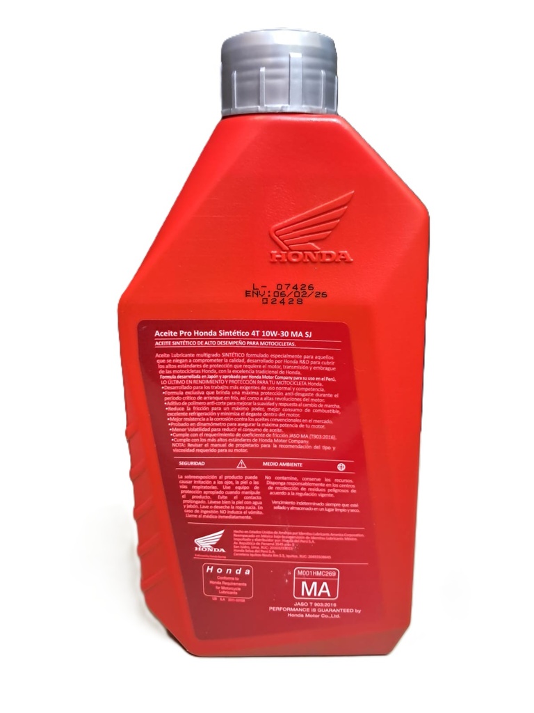 ACEITE PROHONDA FULL SINTETICO 4T 10W30