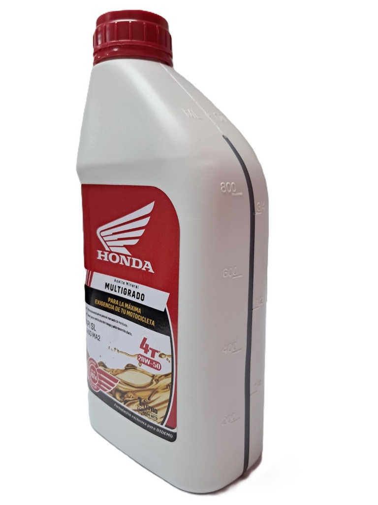 ACEITE MINERAL MULTIGRADO 4T 20W50