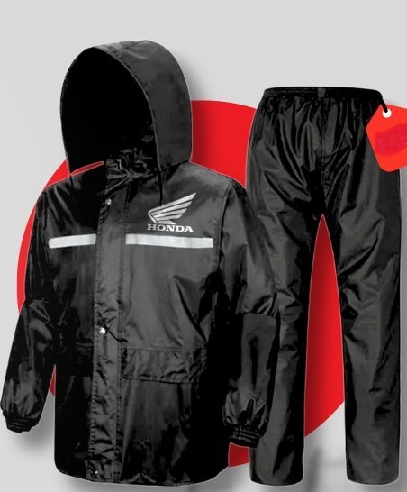 CAPOTE IMPERMEABLE HONDA 2 PIEZAS