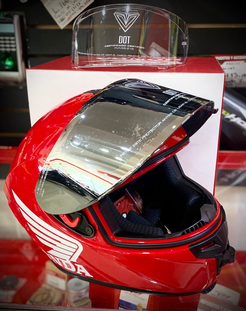 CASCO HONDA INTEGRAL NZI MULTICOLOR 2 VISERAS