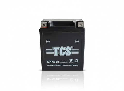 [BATERIA 12N7A-BS TCS] BATERIA 12N7A-BS TCS 113*69*132