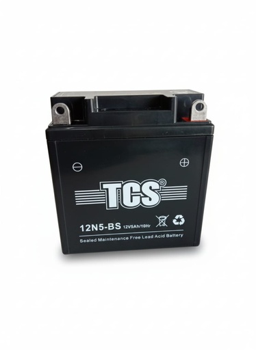 [BATERIA 12N5-BS TCS] BATERIA 12N5-BS TCS 119*60*129